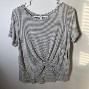 striped top